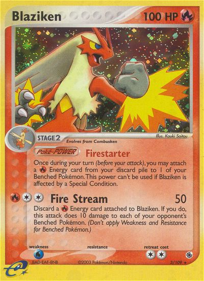 Blaziken Ruby & Sapphire 3