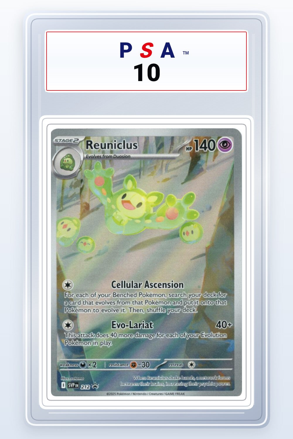 Reuniclus #212 PSA 10
