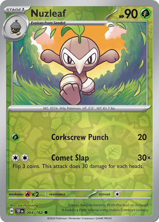 Nuzleaf [Reverse Holo] #4