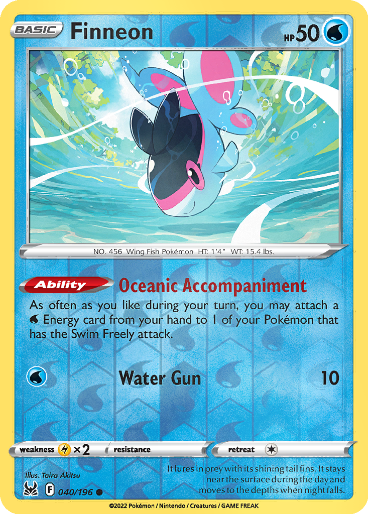 Finneon [Reverse Holo] #40