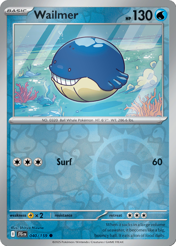 Wailmer [Reverse Holo] #40