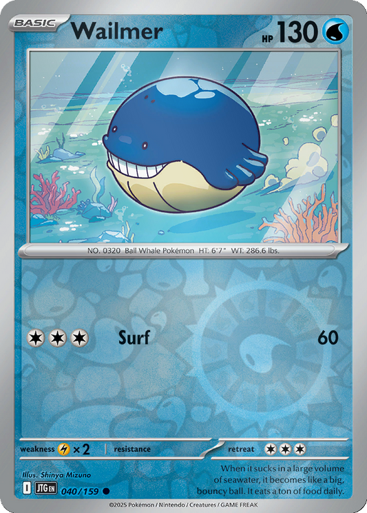 Wailmer [Reverse Holo] #40