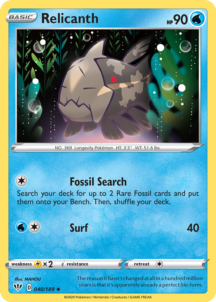 Relicanth #40