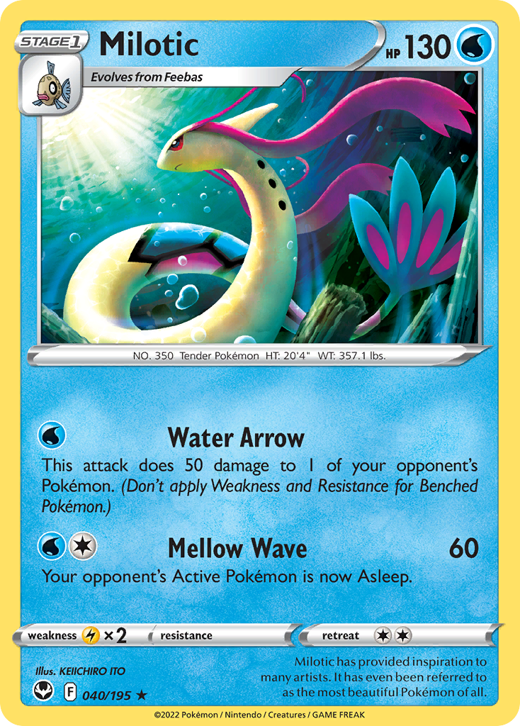 Milotic Silver Tempest 40