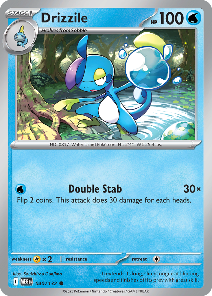 Drizzile Mega Evolution 40