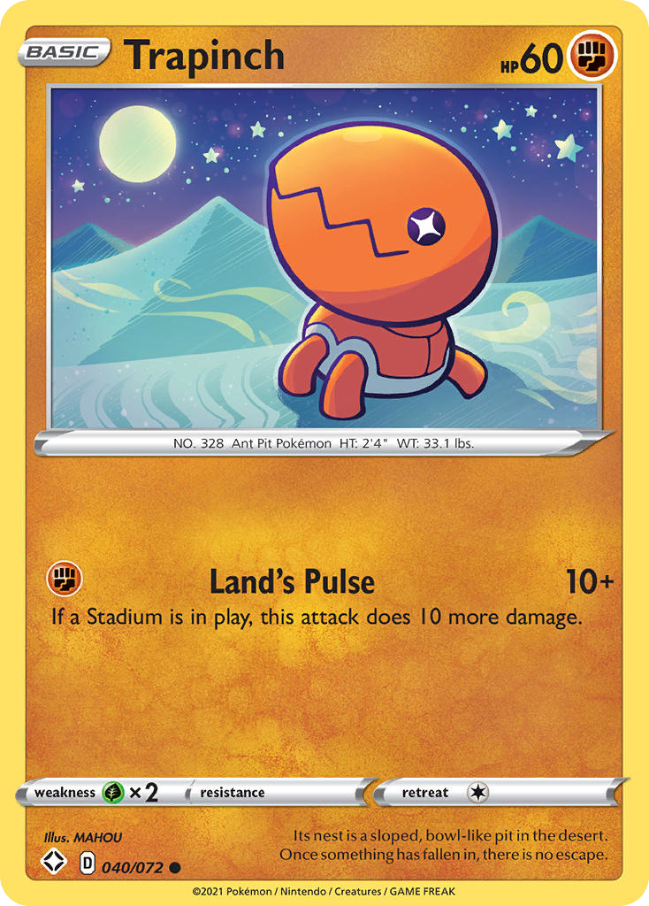 Trapinch Shining Fates 40