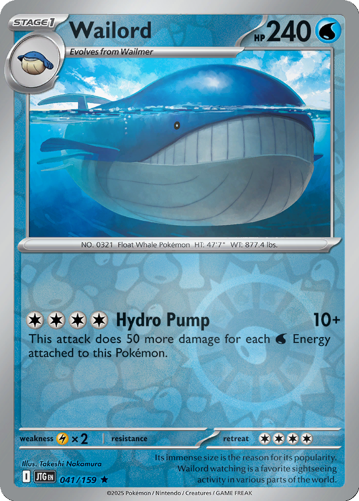 Wailord [Reverse Holo] #41