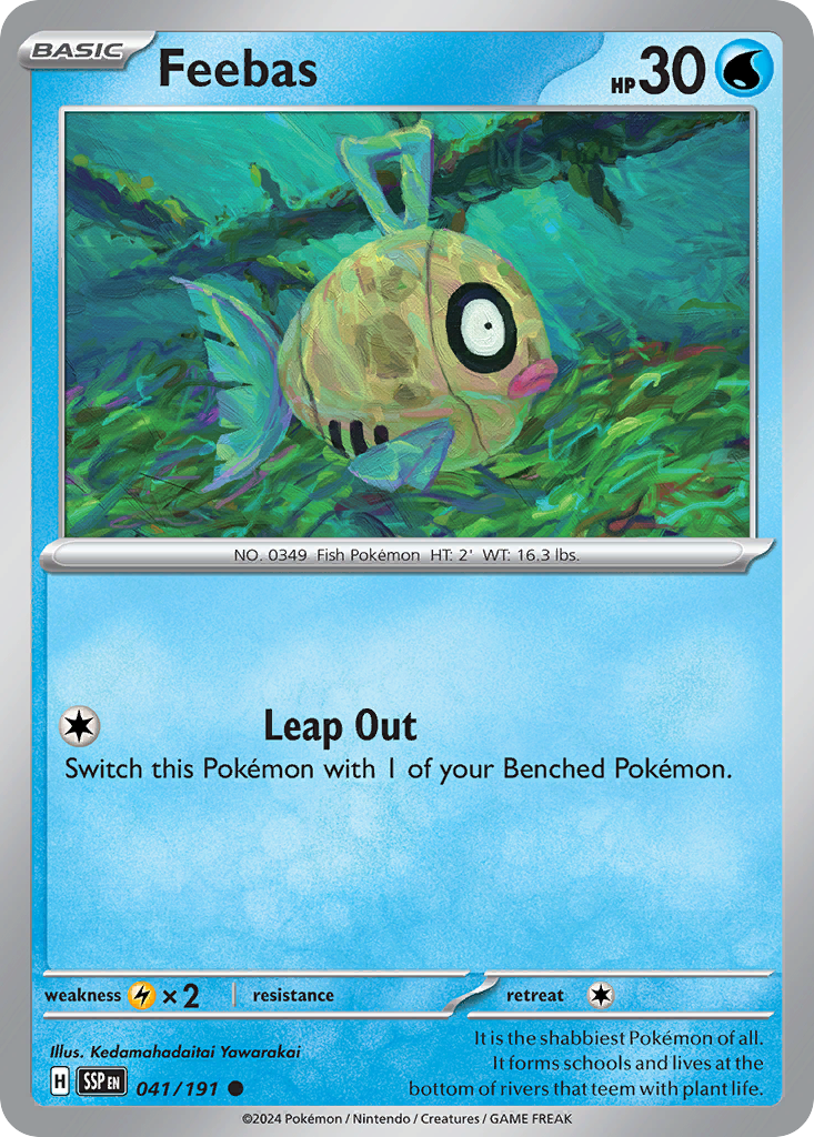 Feebas Surging Sparks 41