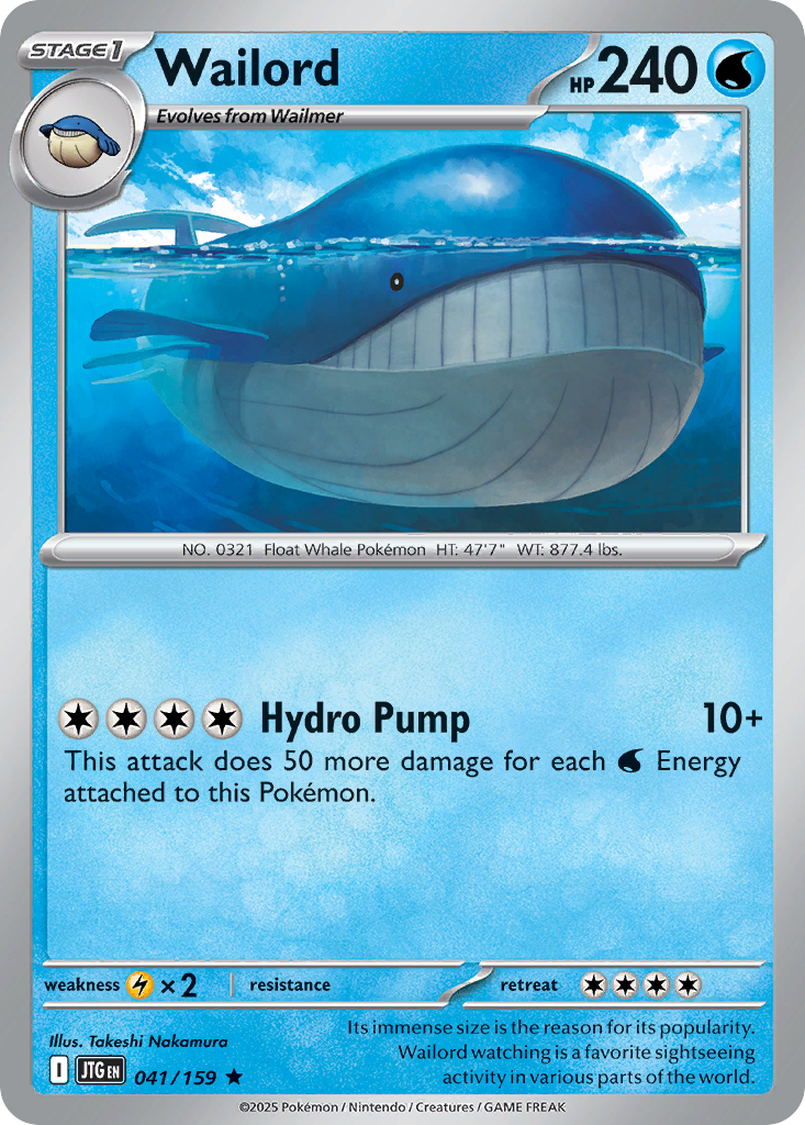 Wailord Journey Together 41