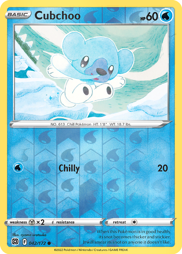 Cubchoo [Reverse Holo] #42