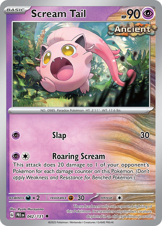 Scream Tail Prismatic Evolutions 42