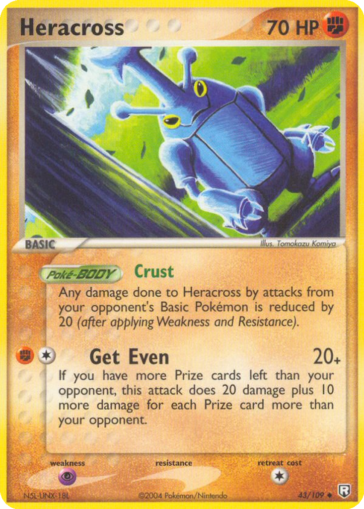 Heracross [Reverse Holo] #43