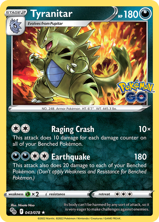 Tyranitar [Holo] #43