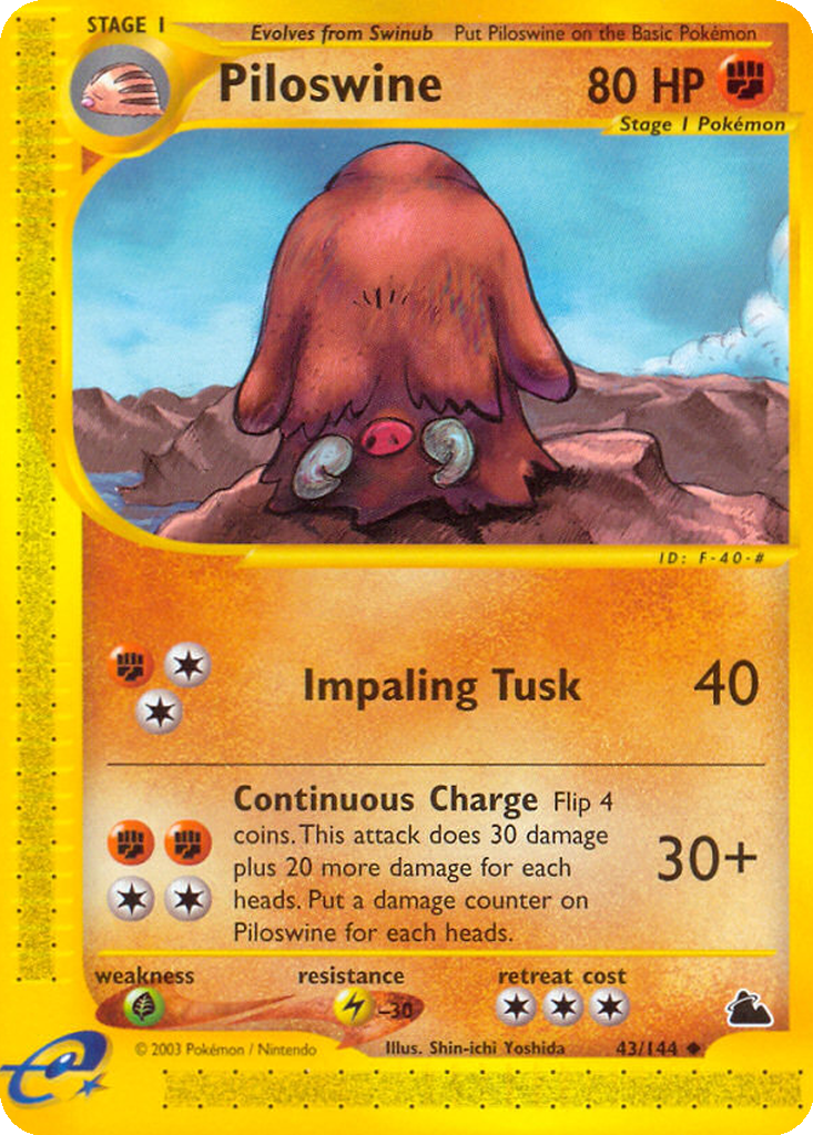 Piloswine #43