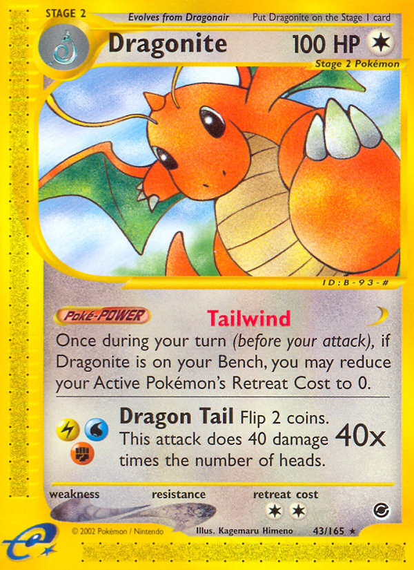 Dragonite Expedition Base Set 43