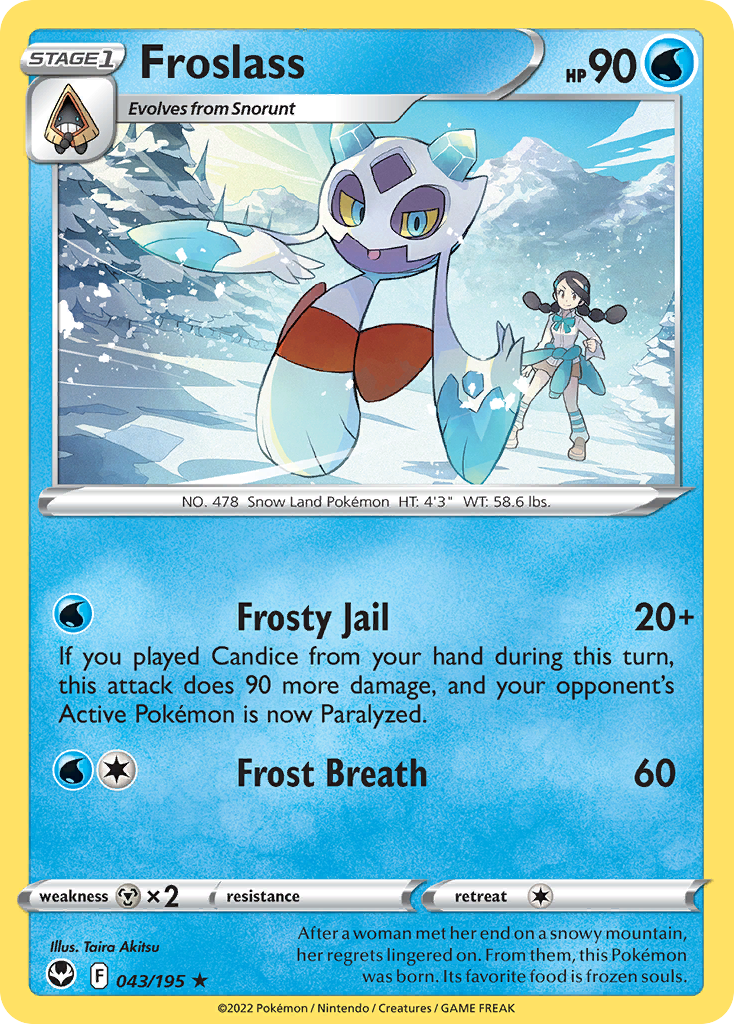 Froslass Silver Tempest 43