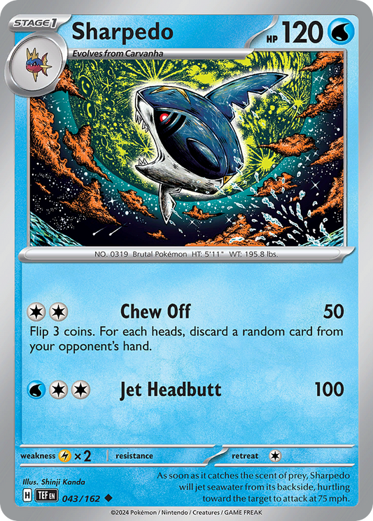 Sharpedo Temporal Forces 43