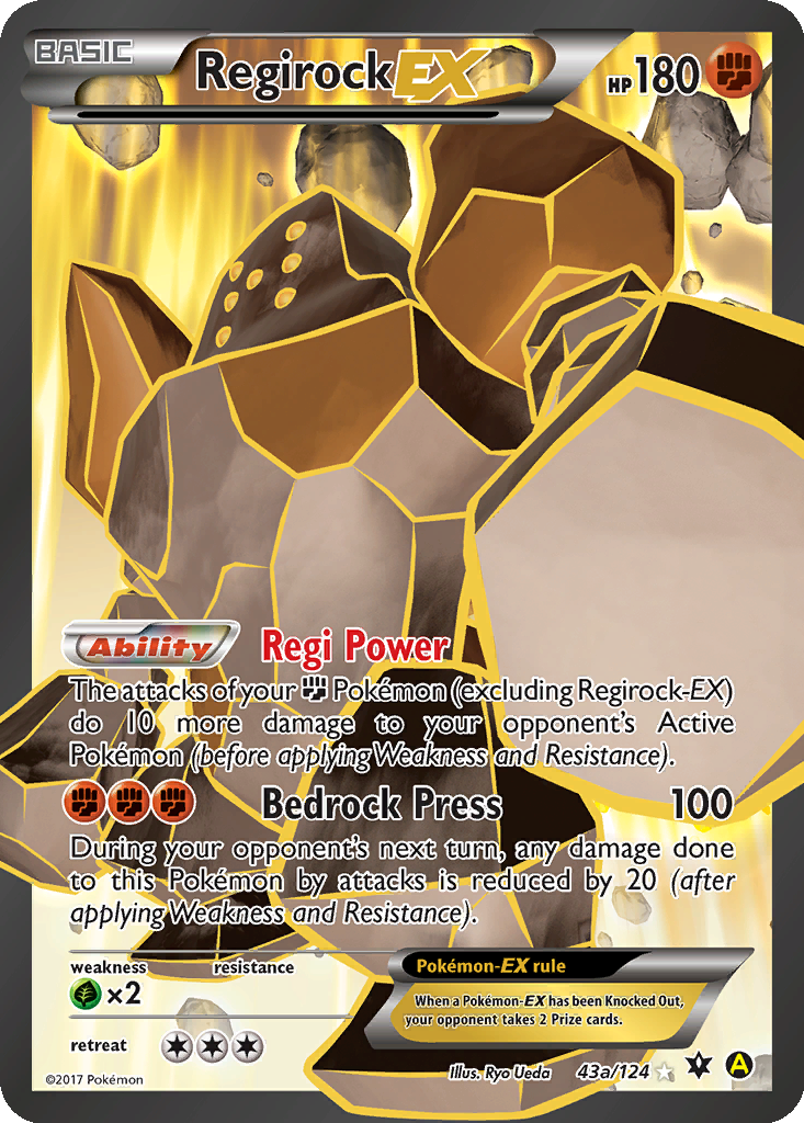 Regirock EX #43a