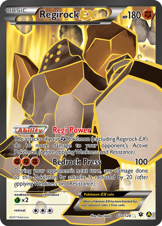 Regirock EX #43a