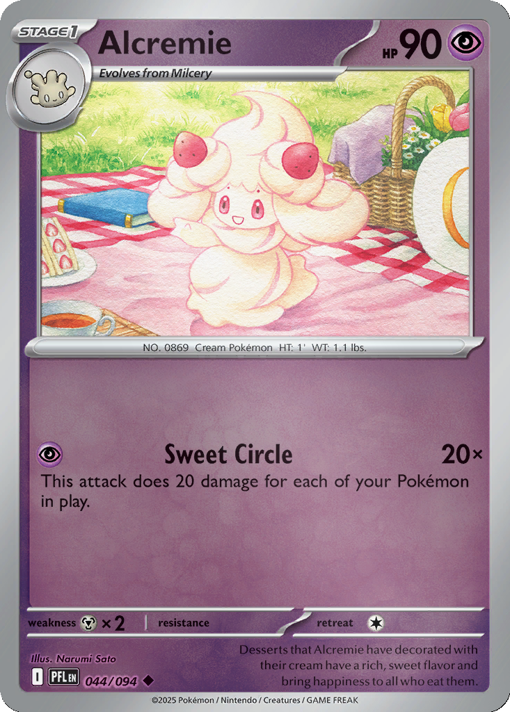 Alcremie [Reverse Holo] #44