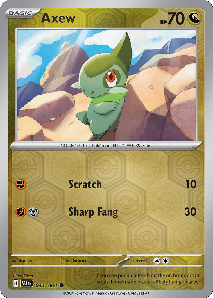 Axew [Reverse Holo] #44