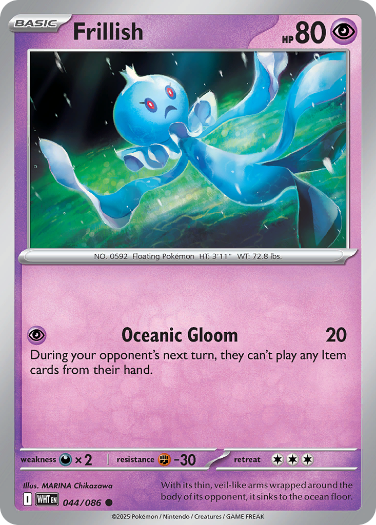 Frillish [Poke Ball] #44
