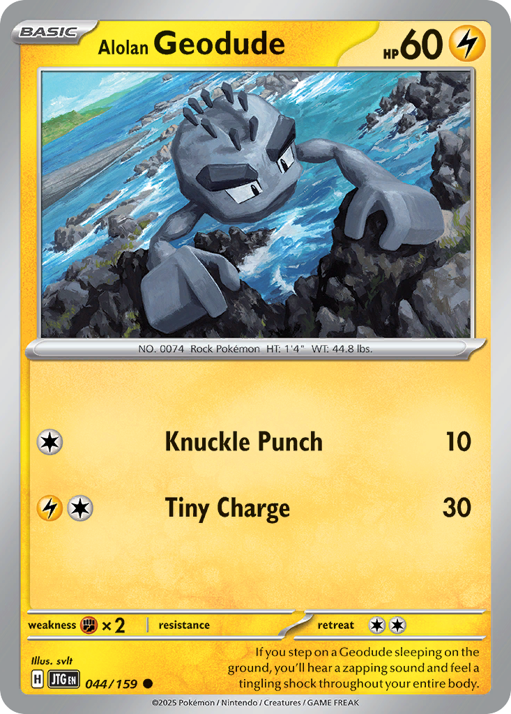 Alolan Geodude #44
