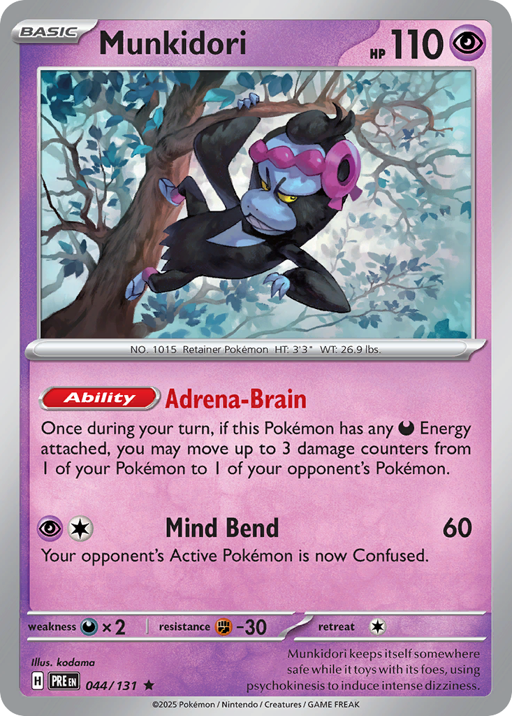 Munkidori Prismatic Evolutions 44