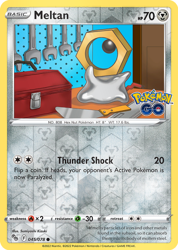 Meltan [Reverse Holo] #45