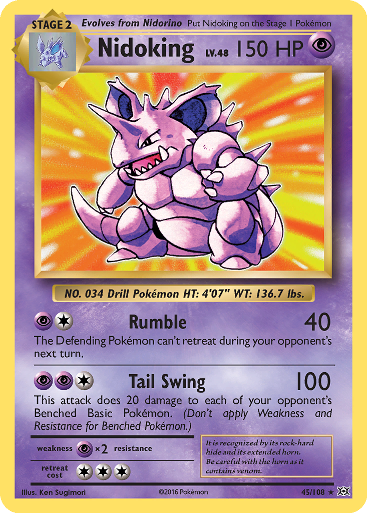 Nidoking [Holo] #45