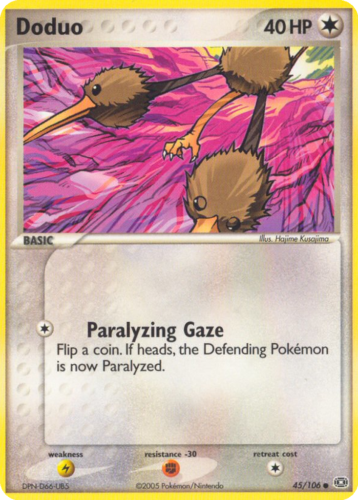 Doduo [Reverse Holo] #45