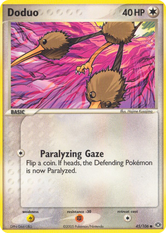 Doduo [Reverse Holo] #45