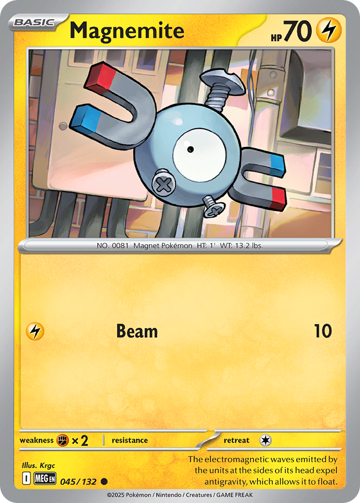 Magnemite Mega Evolution 45