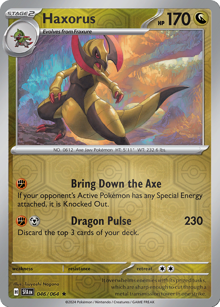 Haxorus [Reverse Holo] #46