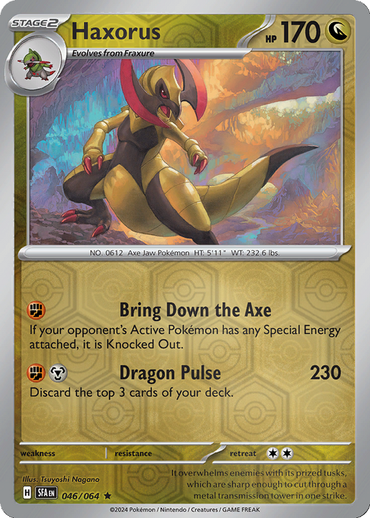 Haxorus [Reverse Holo] #46