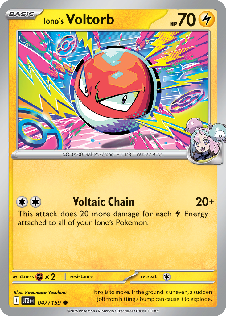 Iono's Voltorb Journey Together 47