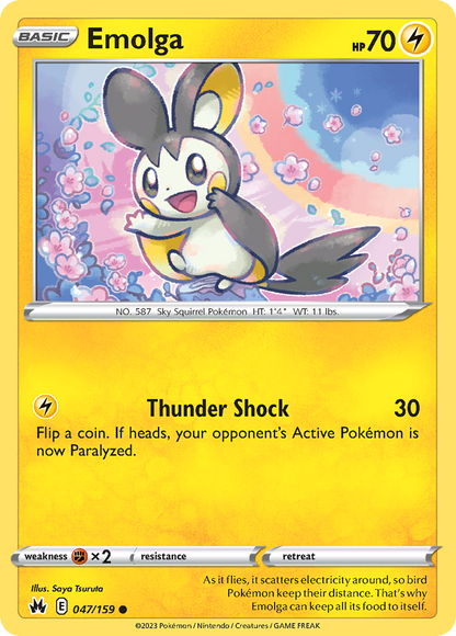 Emolga Crown Zenith 47