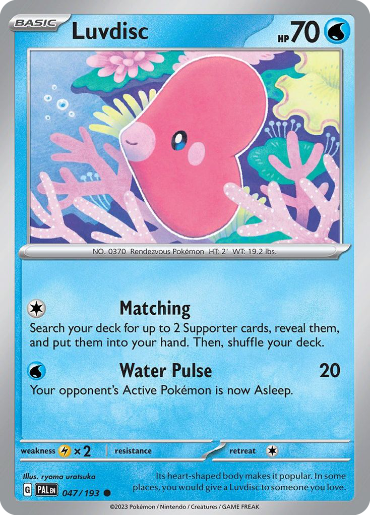 Luvdisc Paldea Evolved 47