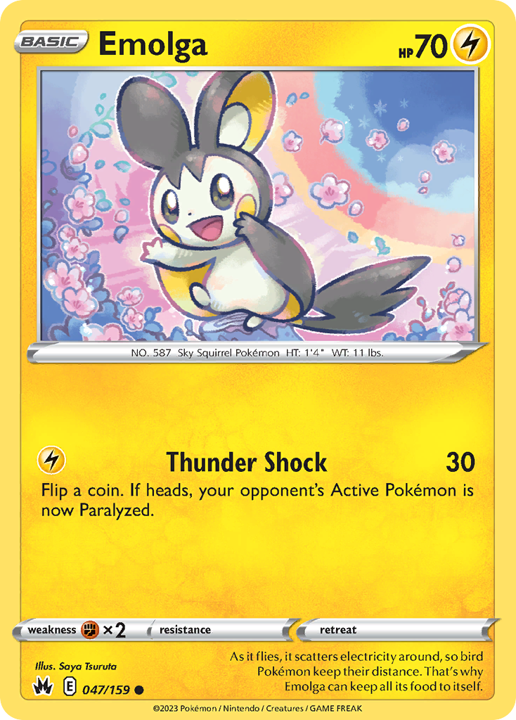 Emolga Crown Zenith 47