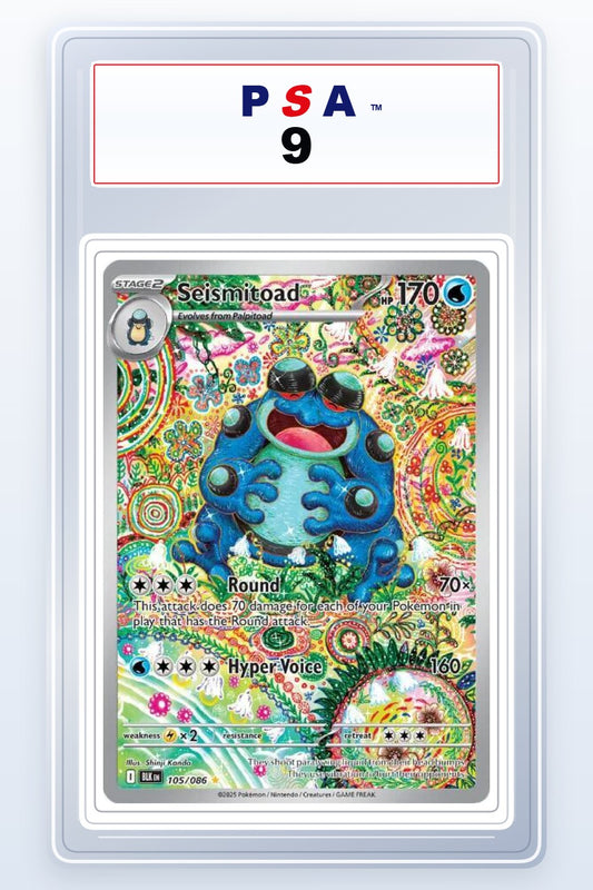 Seismitoad #105 PSA 9