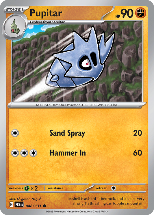 Pupitar Prismatic Evolutions 48