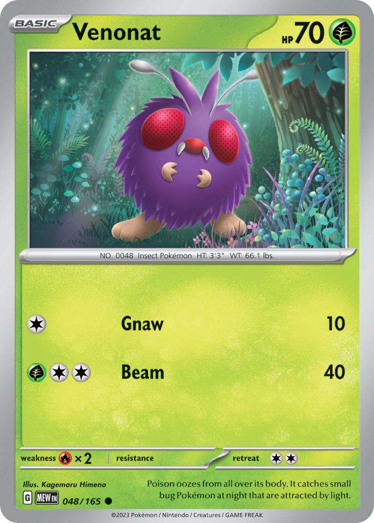 Venonat 151 48