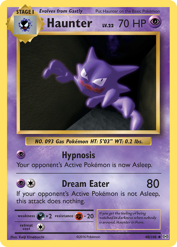 Haunter Evolutions 48
