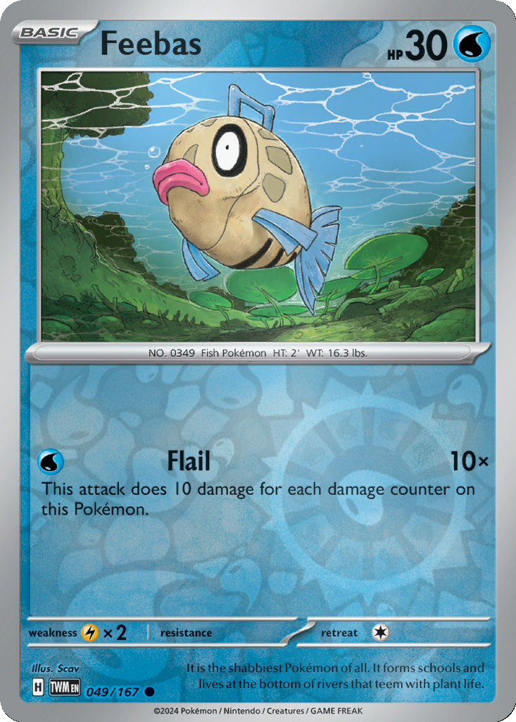 Feebas [Reverse Holo] #49