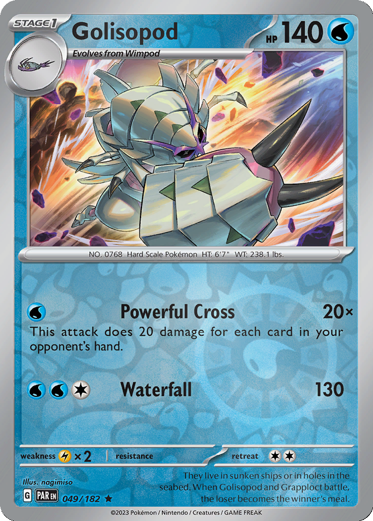 Golisopod [Reverse Holo] #49