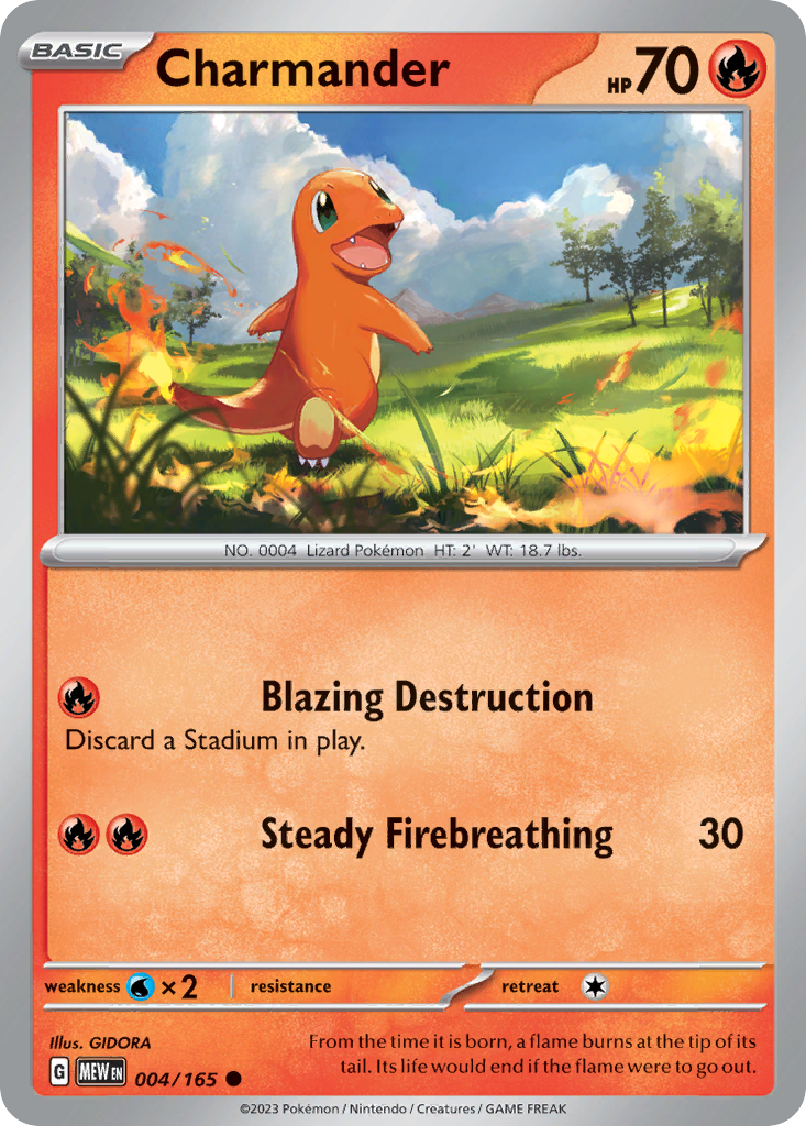 Charmander 151 4