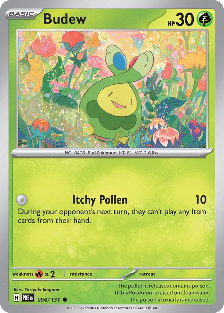 Budew Prismatic Evolutions 4