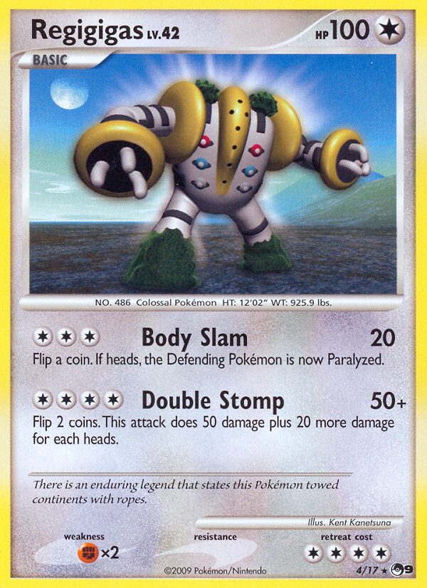 Regigigas POP Series 9 4