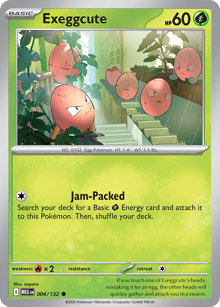 Exeggcute Mega Evolution 4