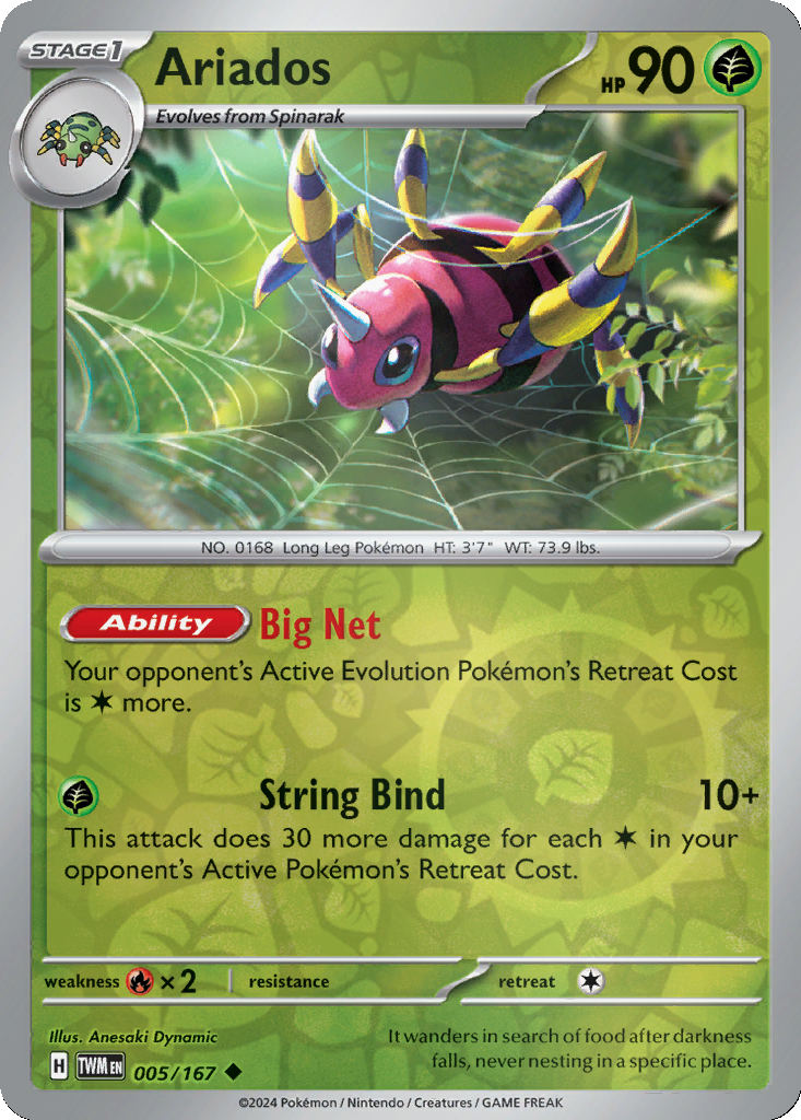 Ariados [Reverse Holo] #5